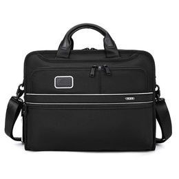 TUMII Body Designer Bag Tumiback Cross Tumibackng One Shoulder Handbag Black and White Trend Simple Men's Business Commuting Computer Briefcase 26303108