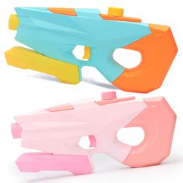 Sand Play Water Fun 2 Modes Water Guns Kids Toy Swimming Pool Beach Summer Long Range Squirt Fighting Game Large Capacity Spray Toys Water Blasters 230626