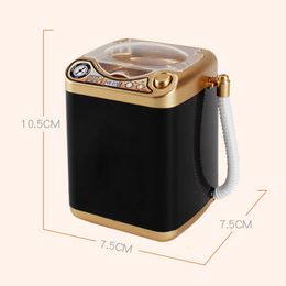 Tools Workshop Mini Multifunction Kids Washing Machine Toy Beauty Sponge Brushes Washer EIG88 230626