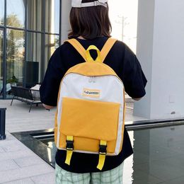 School Bags Female Rucksack Korean Version Harajuku Campus Junior For Girls Teenage Girl College Mochila High Student