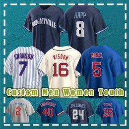 7 Dansby Swanson 5 Christopher Morel Baseball Jersey 24 Cody Bellinger Chicagos Ian Happ Marcus Stroman Justin Steele Kyle Hendricks Seiya Suzuki Patrick Wisdom