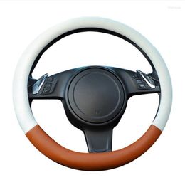 Steering Wheel Covers Cover Women Car Standard 14.5 15 Inch Size Modern Comfy Grip Leather