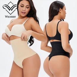 Women Waist Cincher High Waist Seamless Thong Panties Underwear Women Shapewear Bodysuit Tongs and G String