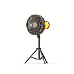New Camping Fan Mosquito Killing Lamp With Charging Treasure Function Retractable Tripod Outdoor Fan