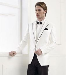 Men's Suits Men's Arrival Groom Tuxedos One Button Groomsmen Notch Lapel Men Wedding Mens Suit (Jacket Pants Tie Girdle) B608