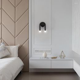 Wall Lamps Nordic Led Glass Ball Industrial Decor Abajur Luminaire Lustre Cabecero De Cama Bedroom