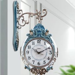 Wall Clocks Kitchen Antique Extra Large Clock Hands Battery Bedroom Bathroom European Horloge Murale Room Furniture