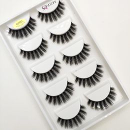 FALSE EYGRASS 1050 BOXES 5 PAIRS 3D Mink Soft Lashes Makeup Eyelash Faux Cils Cilios Maquiagem Wholesale G600 230627
