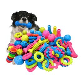 Dog Toys Chews Randomly Puppy Pet For Small Dogs Rubber Resistance To Bite Toy Teeth Cleaning Chew Training Supplies 1175 V2 Drop Dhouv