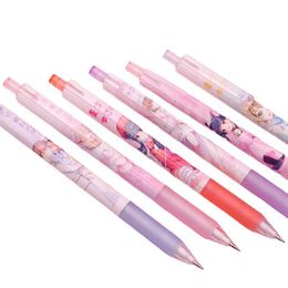 Pencils 36 pcs/lot Beautiful Girl Mechanical Pencil Cute 0.5mm Student Automatic Pen For Kid School Office Supply