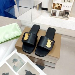 Designer Slipper Luxury Men Women Sandals Brand Slides Fashion Slippers Thick Bottom Design Casual