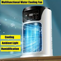 Portable Smart Ac Air Conditioner With 7 LED Lights Mini USB Air Conditioner Cooling Cooler Fan For Home Office