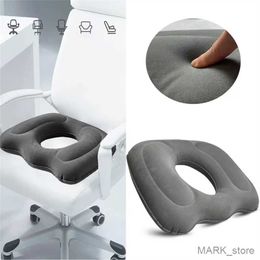 Seat Cushions 2023 Inflatable Seat Cushion Seat Pad Cushion For Office Chair Car Pain Relief Good Seat Comfort R230627