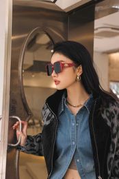 Brand sunglasses New Frameless Women's HD Polarized Box Sunglasses Emit UV