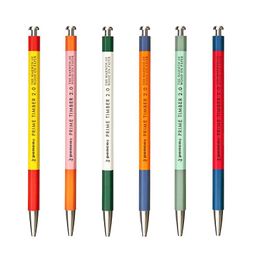 Pencils Japan HIGHTIDE Color Retro Mechanical Pencil Penco 2.0mm Mechanical Pencil with Sharpener 1PCS