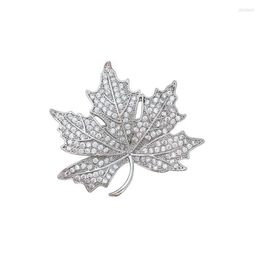 Brooches Cubic Zirconia CZ Brooch Badge Canada Crystal Pin Valentine's Day Gift Fall Vintage Women's Jewelry Luxur