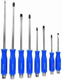 VCT 8pc Piece Hammer Head Screwdriver Commercial Grade Set Magnetic Tip