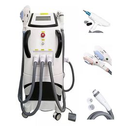 2023 4 in 1 Multifunctional IPL Machine with 4 handles 360 Magnetic Optical Q Switch Nd Yag Laser RF Face Lifting