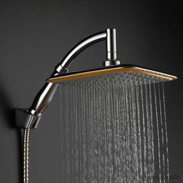 Bathroom Shower Heads Square ABS Shower Head inch Rainfall Shower Head Rain Shower Water Saving Showerheads High Pressure Bathroom Accessory R230627