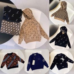 Toddlers kids sweater hoodie clothes baby Designer pullover kid hoodies for boys girls knitted long sleeve oversized letter fashion style 34Lj#