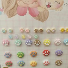 Shavers 500pieces 2023mm Diy Resin Cartoon Animal Foots Sticker Flat Beads,scrapbook for Woman Kids Hairpin Jewerly Making Accessories
