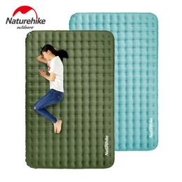 Mat Naturehike Upgrade TPU Thickened Double Inflatable Cushion Tent Moistureproof Mat Camping Mat Sleeping Pad Abrasionresistant