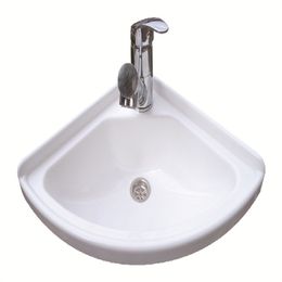 White Acrylic Sink Hand Wash Basin 330*330*120mm Boat Caravan Camper GR-Y330A