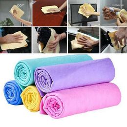 Car Washer 1pc 44x33cm Chamois Wash Towel Cleaner Accessories Care Home Cleaning Hair Drying Cloth