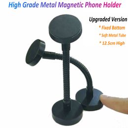 High Quality Desk Car Metal Tall Long Soft Tube Magnetic Phone Holder for Smart mobile Phone Magnet Car Phone Holder Stand Mount