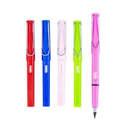 Pencils 20Pcs Correction Grip Pen Type Eternal Pencil Christmas Gift Prize Stationery Wholesale