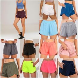 Yoga Outfits Women's Summer Shorts High Waist Pants Exercise Fitness Wear Girls Running Elastic Adult Sportswear