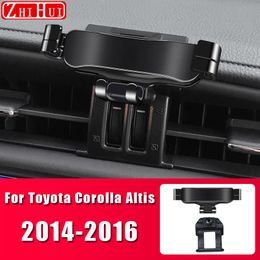 Car Styling Mobile Phone Holder For Toyota Corolla Altis 2014-2021 Air Vent Mount Gravity Bracket Stand Accessories