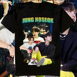 Men's T Shirts KPOP Rap Tee JhopeStreetwear Men Shirt Women