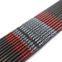 Bow Arrow 6/12pcs Spine 300/ 350 / 400 / 500 / 600 / 700 / 800 Pure Carbon Arrow Shaft ID 4.2mm 0.003" Arrow Accessory For Arrow DIYHKD230626