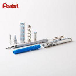 Pencils Pentel Graph Gear 1000 Mechanical Drafting Pencil with Eraser Metal Body 1pc Automatic Pencil Japanese 0.5 Mm 0.3 Mm 0.7 0.9 Mm