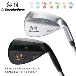 Club Heads Genuine Authorised sale of Yedefen NO1 Wedge golf clubs 48 50 52 54 56 58 60 Golf Clubs black silver 230627