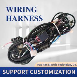 Agricultural machinery accessories, cables, wires, connecting wires, small wire harnesses for Yanzhou Walnausen electric broom.