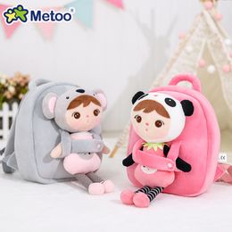 Plush Backpacks 27cm Plush Backpack Doll Plush Toys For Girls Bbay Cute Lion Stuffed Animals For Kid School Shoulder Bag In Kindergarten 230626