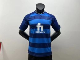 Breathable Quick-Drying Season Club Soccer Uniform Single Shirt Mens Short-Sleeved Football Uniform Team Jersey Printed Logo