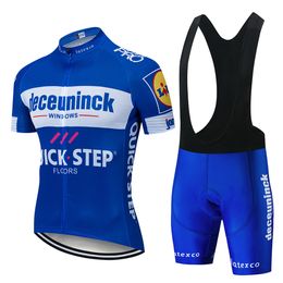 Cycling Jersey Sets QuickStep Pro Team Cycling Sets Mountain Bike Uniform Summer Mans Cycling Jersey Set Road Bicycle Jerseys MTB Bicycle Wear 230626