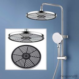 Bathroom Shower Heads Large Shower Head Rainfall Ceiling Rain Showerhead Bathroom Accessories High Pressure Inch Shower Head R230627