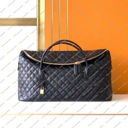 Ladies Designer Bags ES Quilting Duffel Bag Travel Bag TOTE Shoulder Bag Handbag Crossbody TOP Mirror Quality 736009 Purse