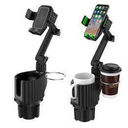 Car Cup Holder Drinking Bottle Holder Mobile Phone Stand Organizer Cellphone Moun for Auto Car Styling Accessories for bmw lada