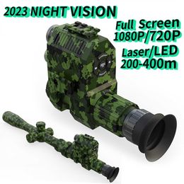 Telescope Binoculars Megaorei NK007 Series Optical Night Sight Hunting Camera Night Vision Scope HD1080P Monocular Tescope With 850nm Laser IR HKD230627