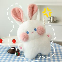 Wholesale new large size cute Chubby bunny doll children's gift cute pillow indoor decoration