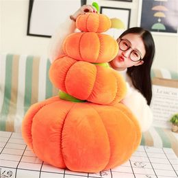 Stuffed Plush Animals Bed Children Cushion Sofa Baby Vegetables plush pillow Stuffed Doll Pumpkin Doll Soft Toy 230626