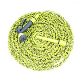 Watering Equipments High Quality 25FT-75FT Garden Expandable Hose Set Water With 7 Pattern Plastic Spray Gun To #26201