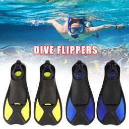 Fins Gloves Snorkeling Foot Flippers Diving Fins Beginner Swimming Equipment Portable Snorkeling Diving Swimming Fins Unisex Adultkids 230626