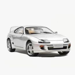 Diecast Model Alloy 1 18 Scale Supra A80 Car Toys Adult Fans Gifts Souvenirs Collection Display Gift 230626