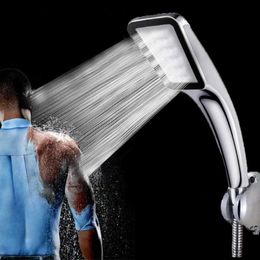 Bathroom Shower Heads Square Shower Head Water Saving Nozzle With Abs High Pressure Shower Head Bathroom Accessories Sprayer Shower R230627